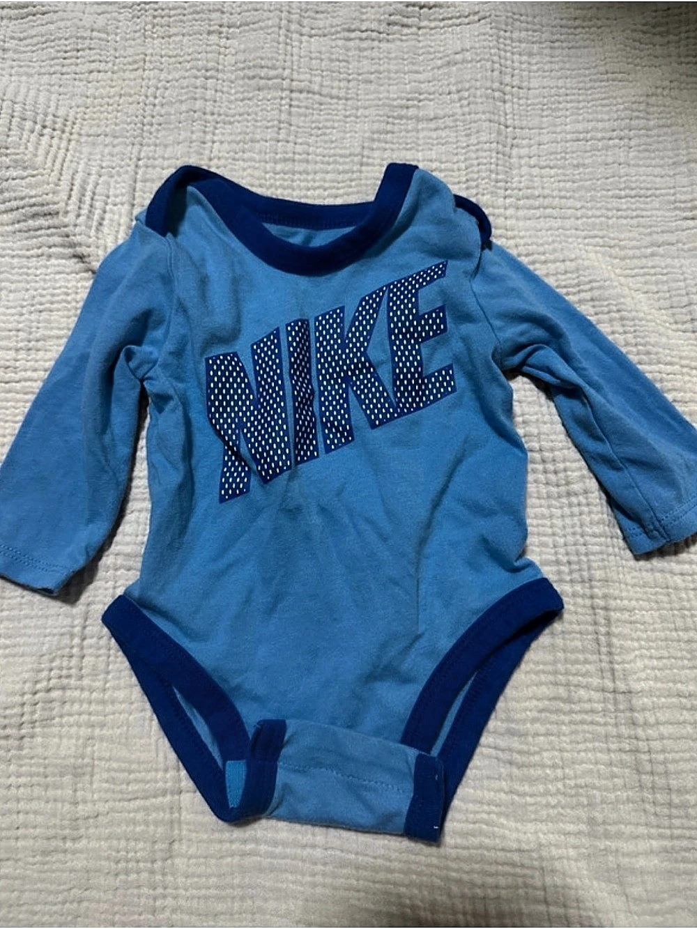 Nike Baby Blue Athletic Bodysuit
